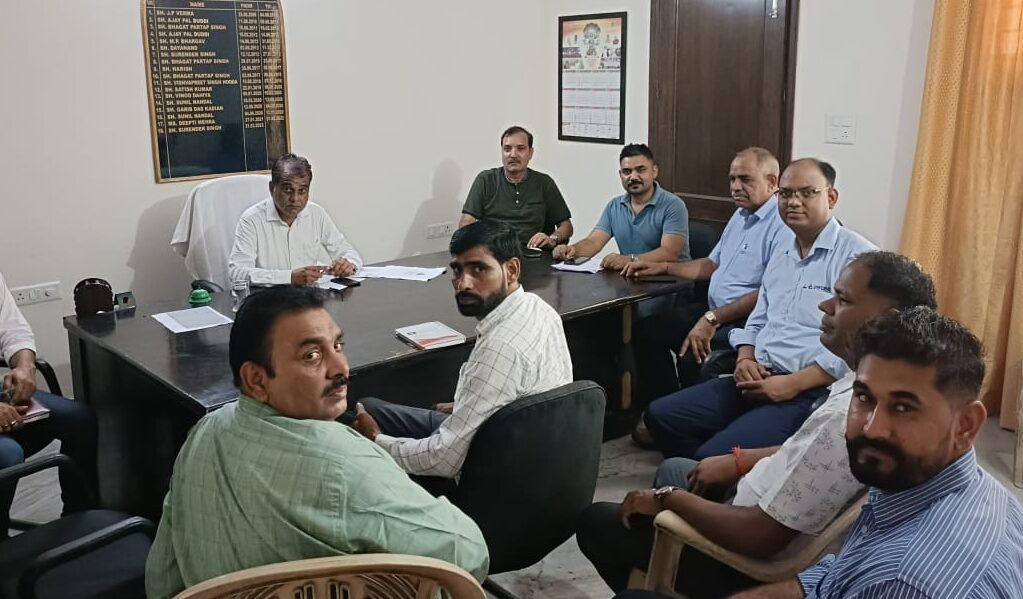 Courtesy visit to Assistant Labor Commission Palwal